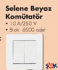 SELENE BEYAZ KOMÜTATÖR fiyat ve kampanya bilgisi